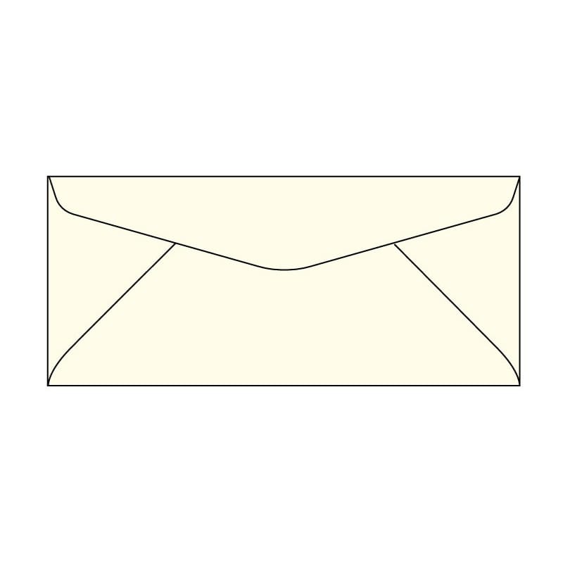 #10 Pastel Ivory Envelopes, 4-1/8" x 9-1/2", 24# (Box of 500)
