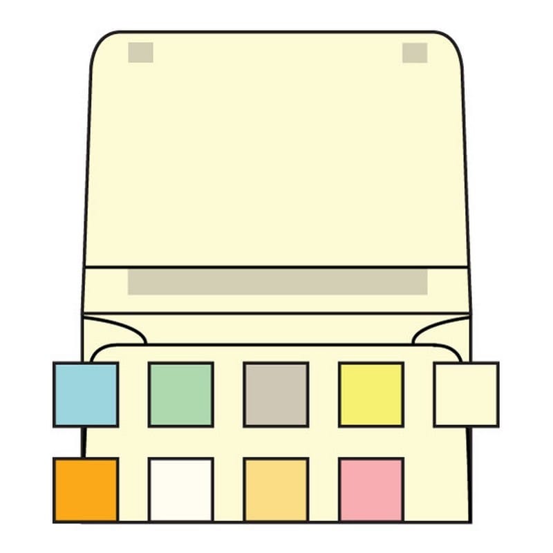 Open Side Dual Purpose Mailer Envelopes, 4-1/4" x 6-1/2", 24#, Pastel, Spot Seal and Perforation (Box of 500)