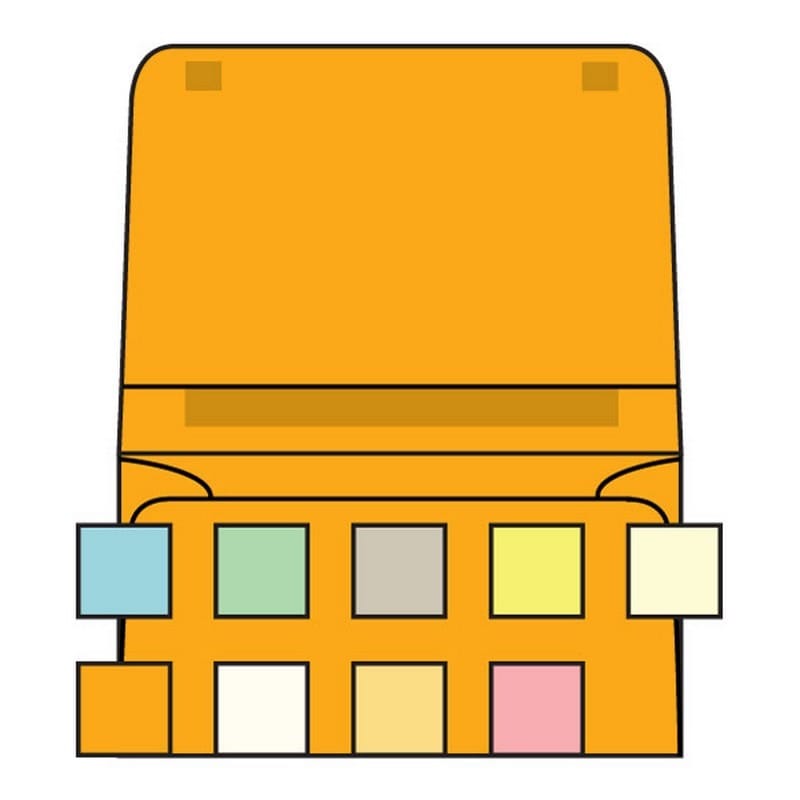 Open Side Dual Purpose Mailer Envelopes, 4-1/4" x 6-1/2", 24# Goldenrod Pastel, Flaps w/ Spot Seal & Perf (Box of 500) - Image 2