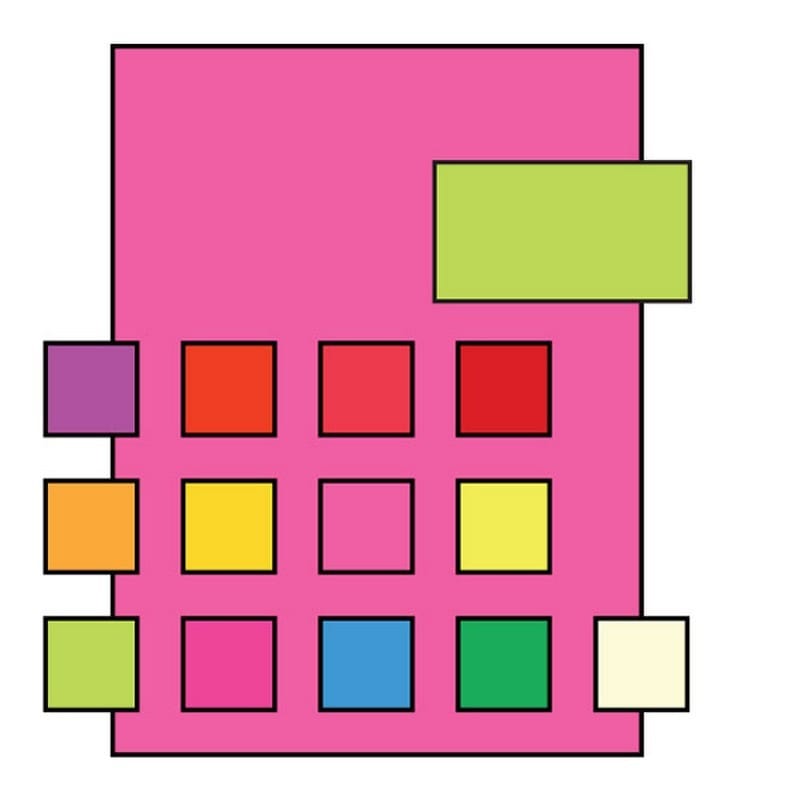 Business Card Stock, 8-1/2" x 11", 65#, Brightly Colored Pink, Acid Free (Box of 250) - Image 2