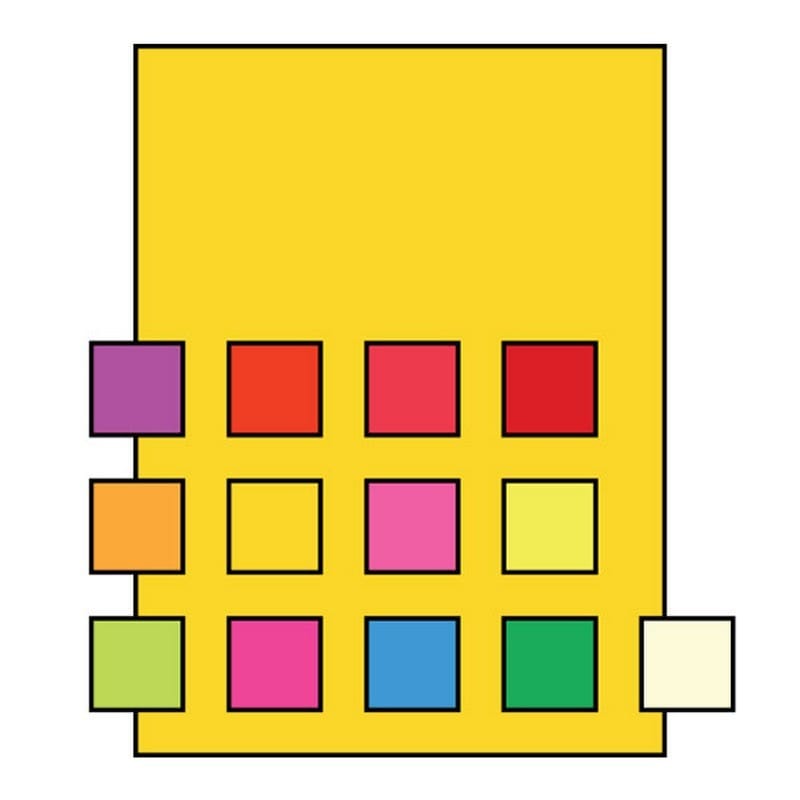 Letterhead, 11" x 17", 24#, Recycled, Brightly Colored Yellow, Acid Free (Box of 500) - Image 2
