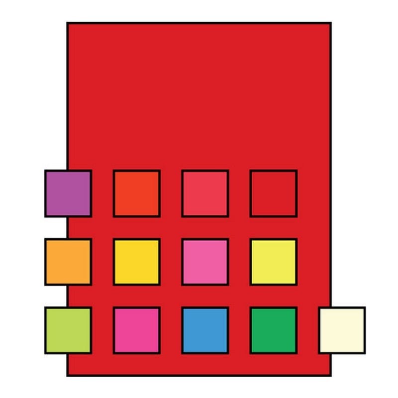 Letterhead, 11" x 17", 24#, Recycled, Brightly Colored Red, Acid Free (Box of 500) - Image 2
