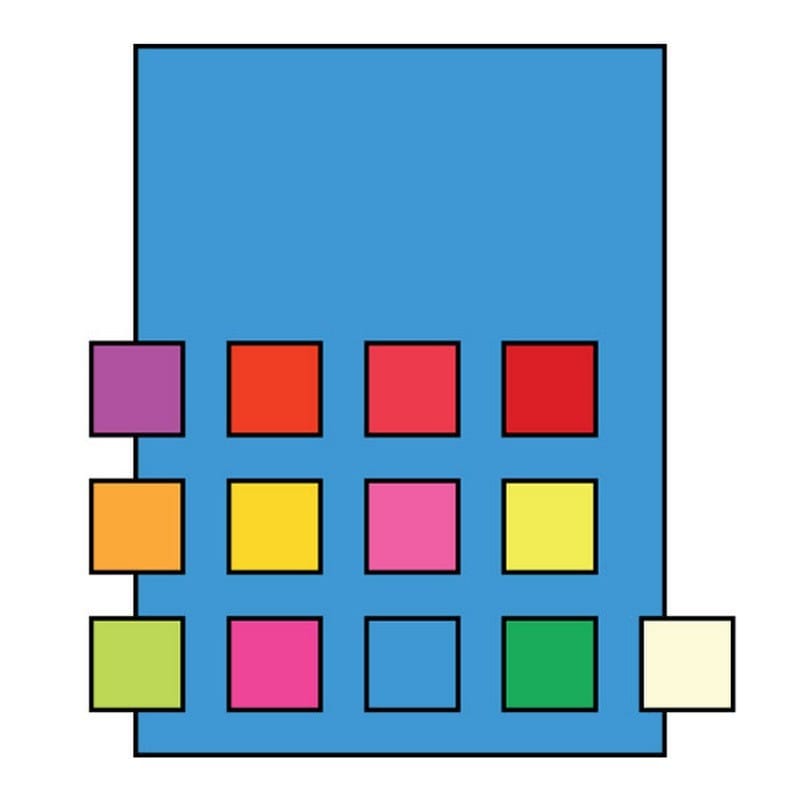 Letterhead, 11" x 17", 24#, Recycled, Brightly Colored Blue, Acid Free (Box of 500) - Image 2
