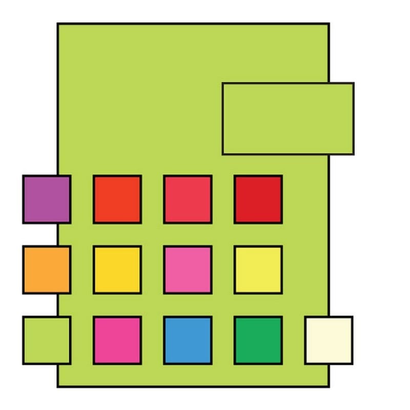 Business Card Stock, 11" x 17", 65#, Brightly Colored Lime, Acid Free (Box of 250) - Image 2