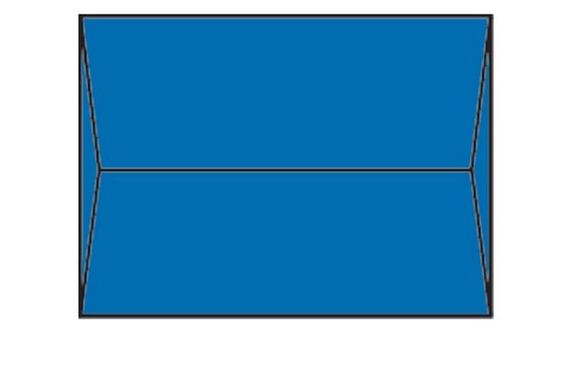 #A-2 Announcement Envelopes, 4-3/8" x 5-3/4", 24#, Recycled, Brightly Colored Blueberry, Square Flaps Down (Box of 500)