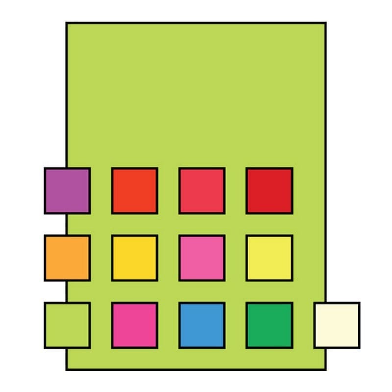 Letterhead, 8-1/2" x 11", 24#, Recycled, Brightly Colored Lime, Acid Free (Box of 500) - Image 2