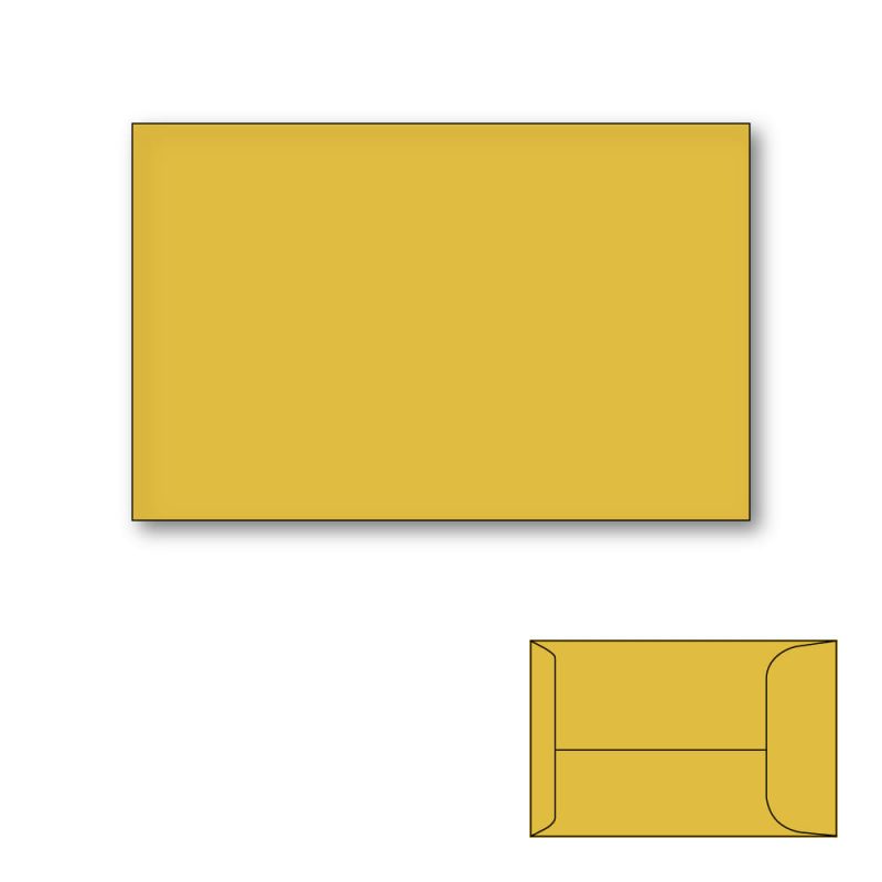 #7 Coin Envelopes, 28 lb, Single Side Seam, Brown Kraft. Size: 3-1/2" x 6-1/2" - Qty. 5,000 per Carton