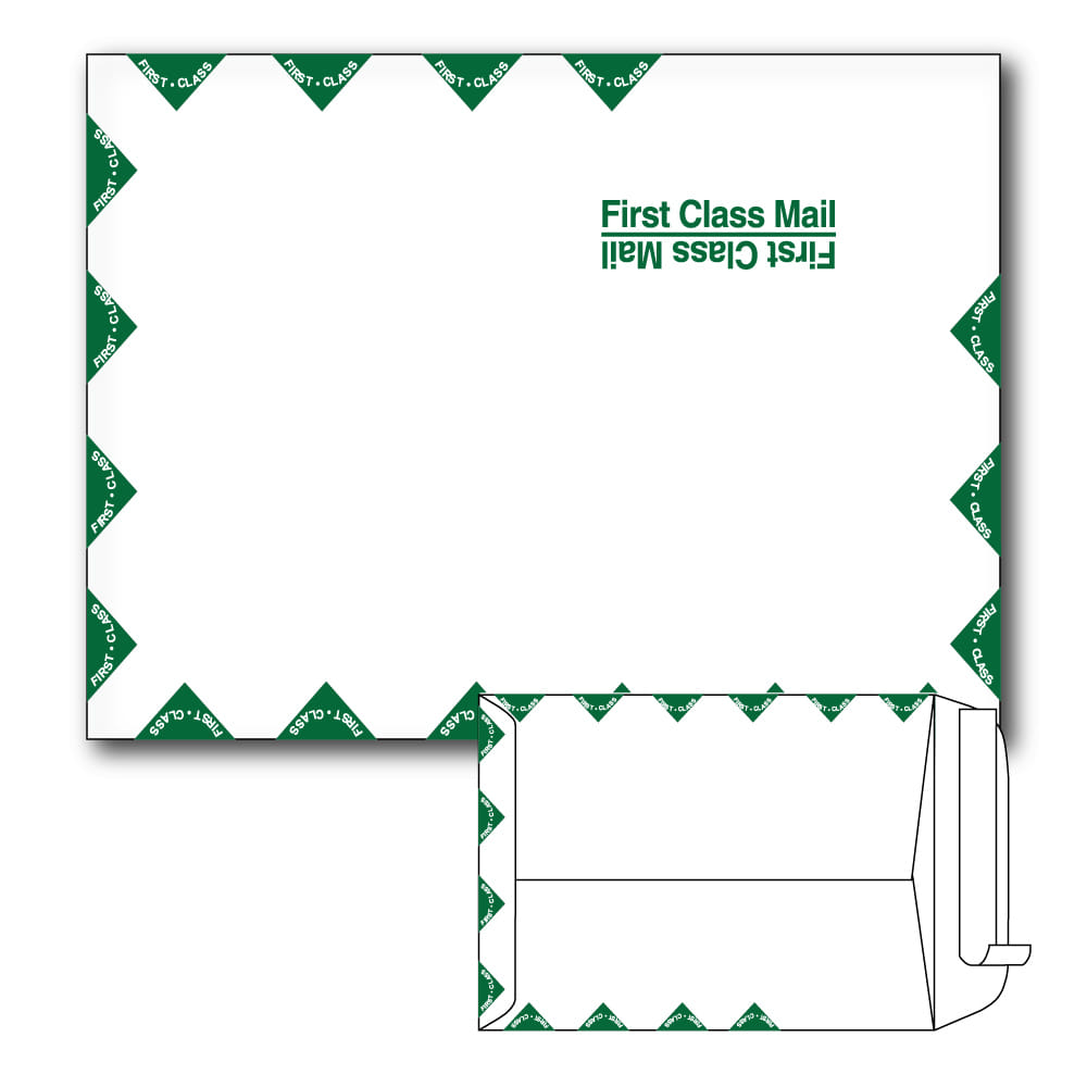 Tyvek Catalog Envelopes, 14 lb, Peel & Seal. Printed First Class Mail. Size: 10" x 15". Qty - 500 per box.
