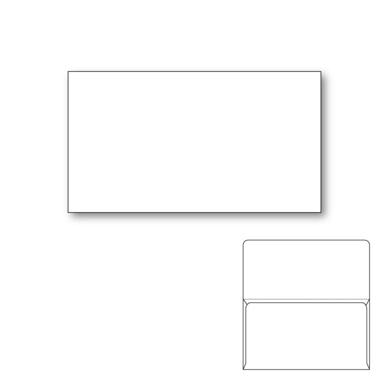 #9 White Remittance Envelope, 24 lb, White Wove, 3-7/8" x 8-7/8". Qty. Carton of 2000