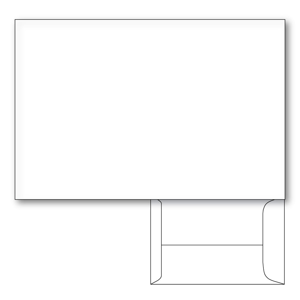 Catalog Envelopes, White Wove, 28 lb. Size: 10" x 13". Qty - 500 per box.