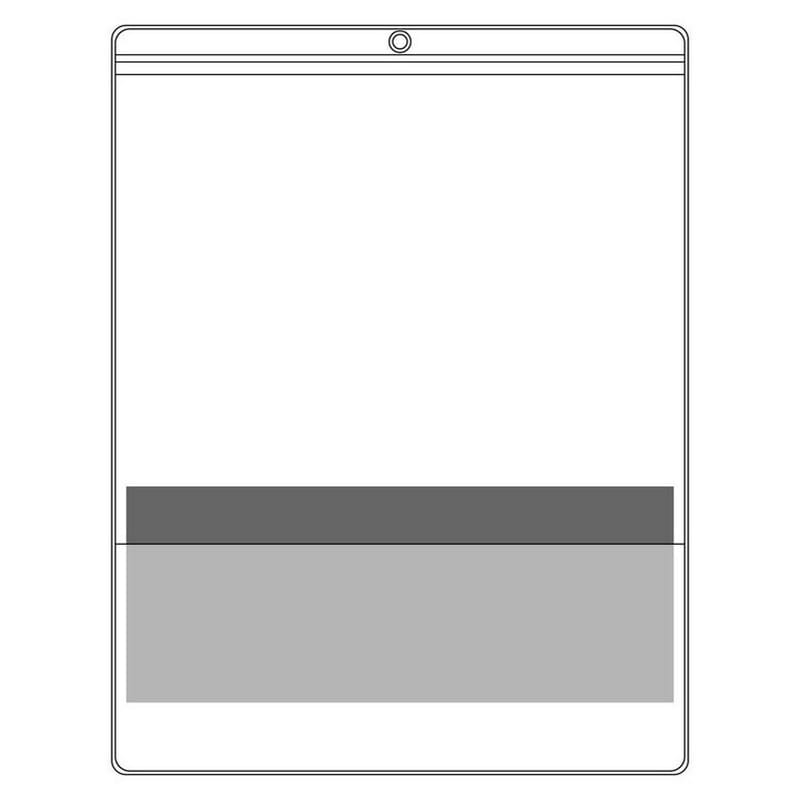10" x 12" Vinyl Job Jacket with Pocket (Pack of 50)