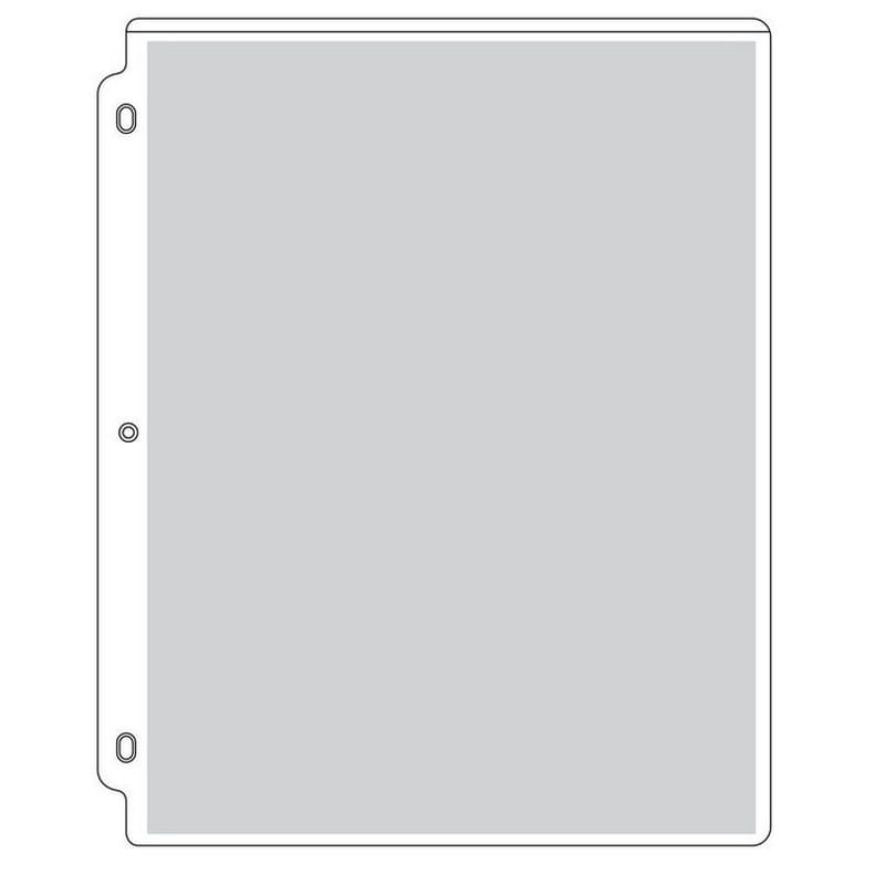 Premium Vinyl Sheet Protectors (Pack of 50)