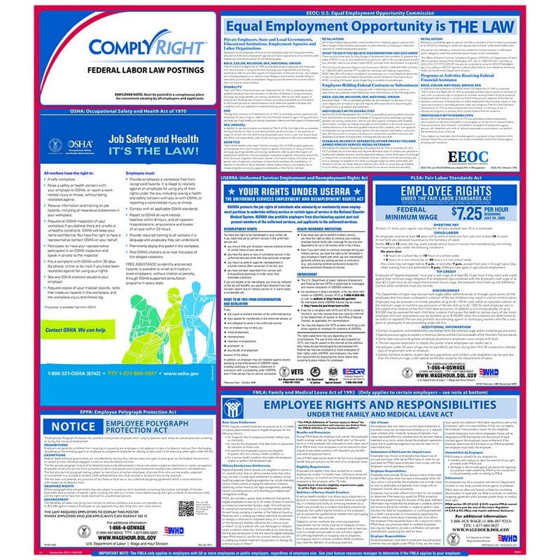 Federal Labor Law Posters