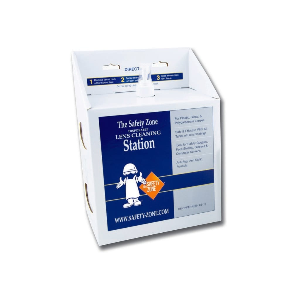 Safety Zone Lens Cleaning Station 8 Oz (600 Tissues, 10 Per Case ) - Image 2
