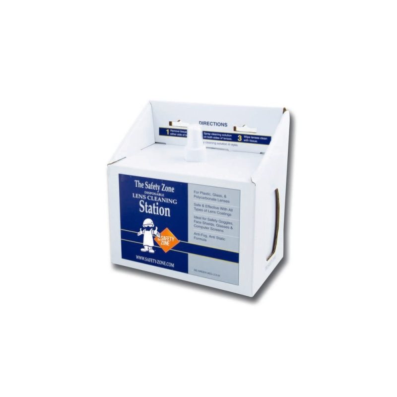 Safety Zone Lens Cleaning Station 8 Oz (600 Tissues, 10 Per Case )