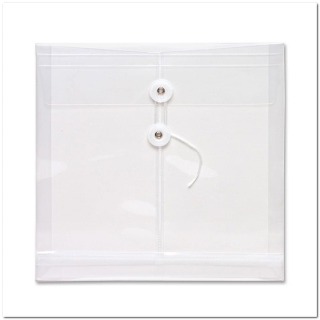 12" x 12" Expanding Envelope for Scrapbooking Pages (Pack of 6)