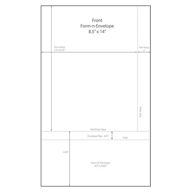 Integrated Form and Envelope Sheets