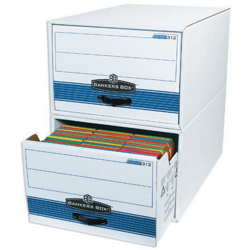 Legal Size Stor/Drawer Steel Plus File Storage Boxes (Box of 6)