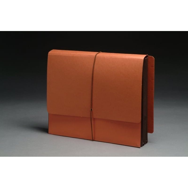 Full END TAB Expansion Wallets, Tyvek Gussets, Letter Size, 1-3/4" Expansion (Carton of 100)