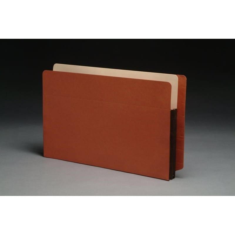 Economy Full END TAB Expansion Pockets, Tyvek Gussets, Legal Size, 1-3/4" Expansion (Carton of 100)