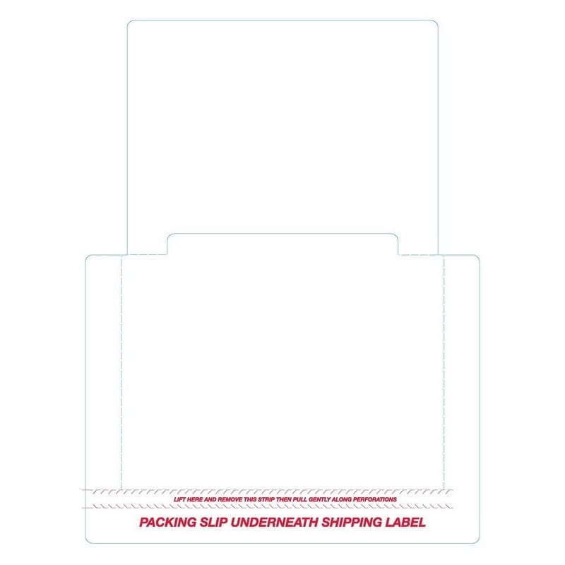 8-1/2" x 11" (8.5" x 11") Fold Under Pattern Cutsheet (Carton of 1000) - Image 2
