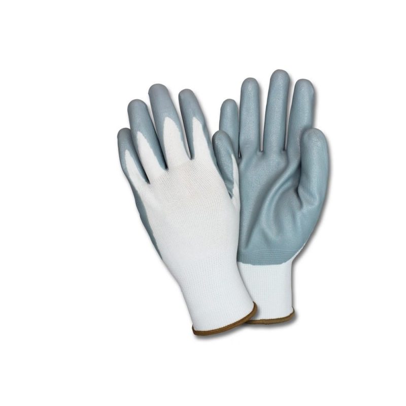 2XL, Nylon Glove, Dipped In Gray Nitrle Foam (6 Dozen Per Case)