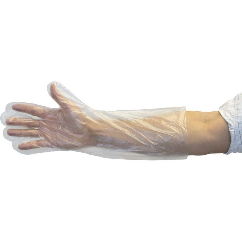 Large, 18" Polyethylene, Gloves (250 Per Box, 10 Box Per Case)