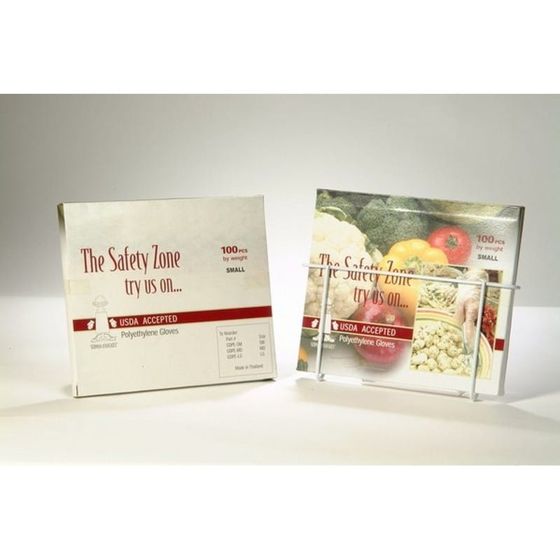 XL, Poly Gloves, 500 Ea Per Disp. (20 Disp. Box Per Case, 10000 Per Case) - Image 2