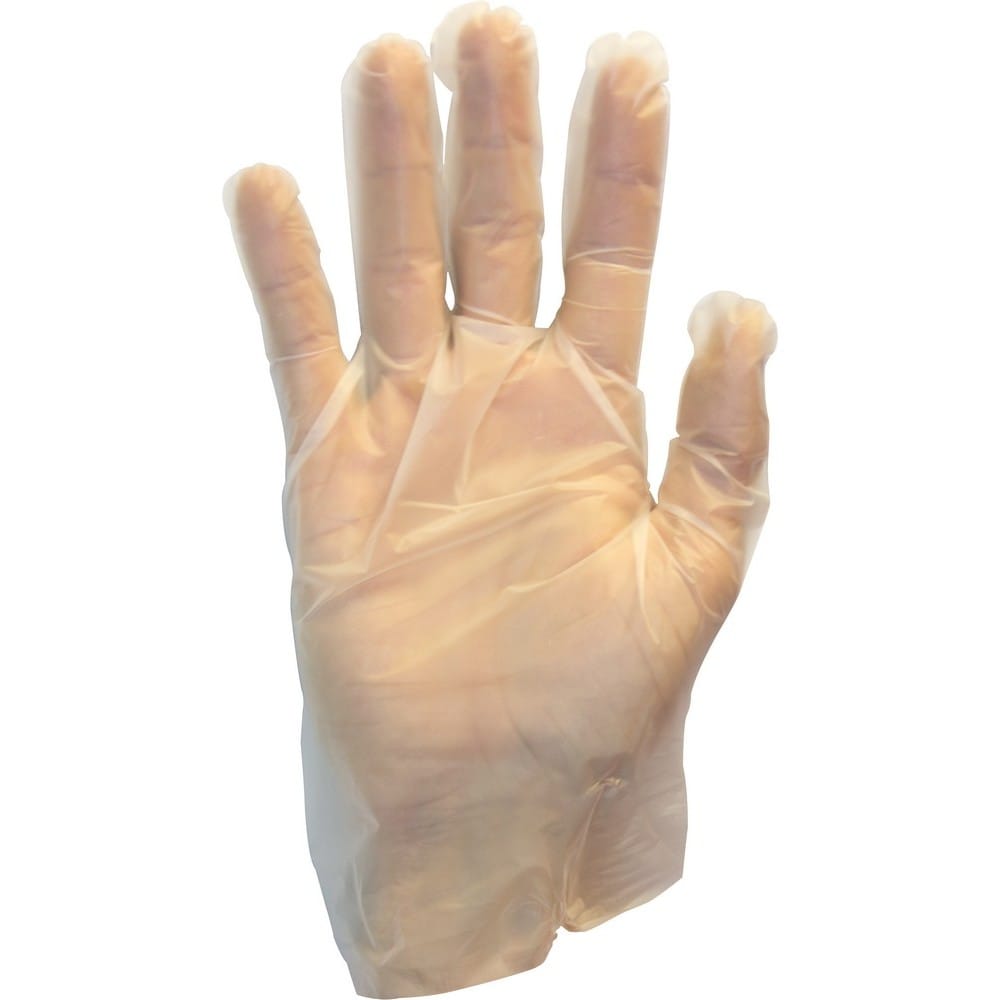 XL, Clear Stretch Hybrid Polyethylene Glove (100 per Box, 10 Boxes per Case)