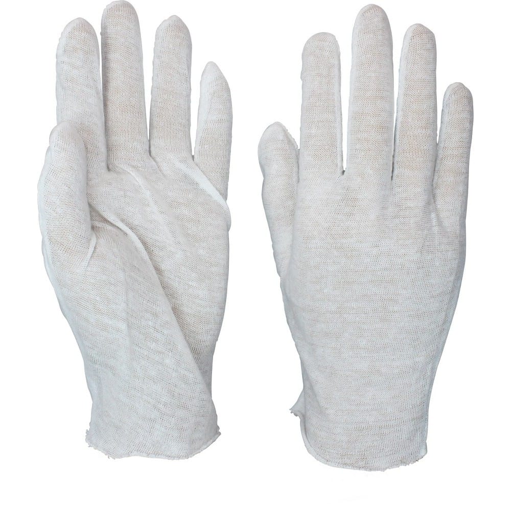 Men's Light Weight, White Inspector Gloves, 100% Cotton (1 Dozen)