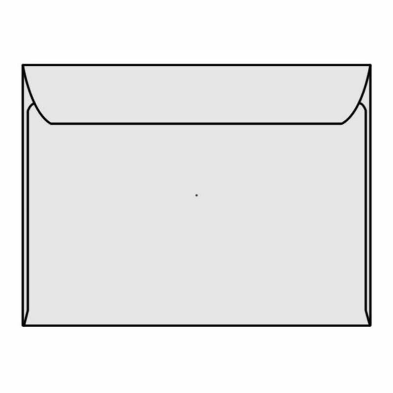Open Side Booklet Envelopes, 6" x 9", 24#, Gray Kraft, Side Seams (Box of 500) - Image 2