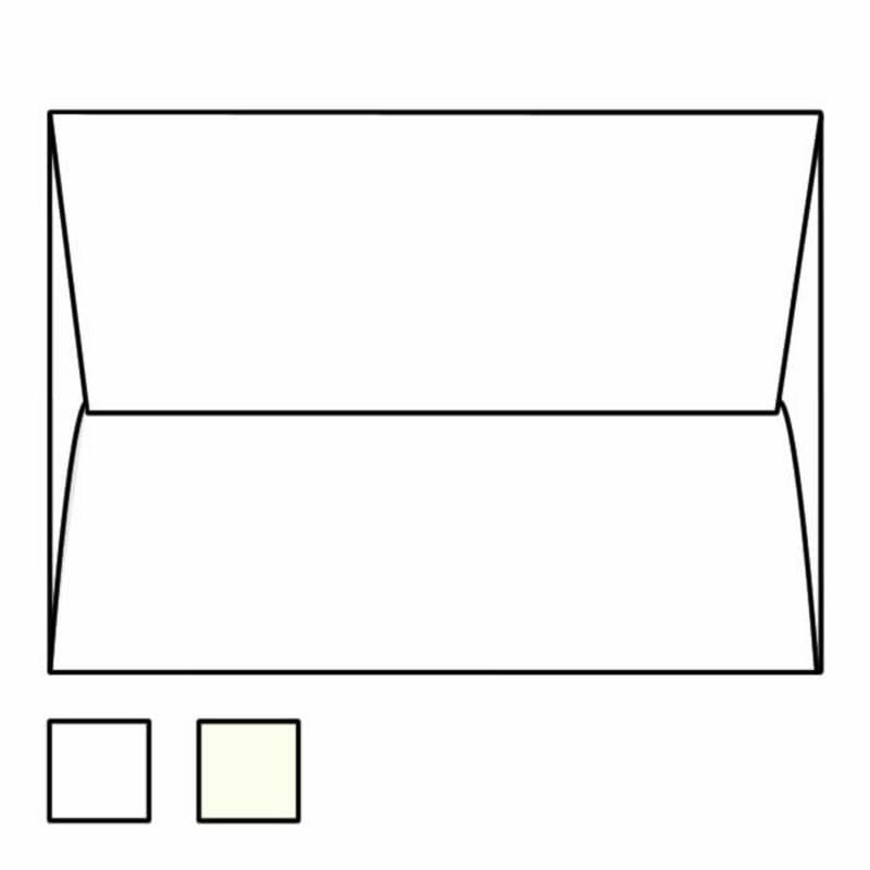 #A-6 Announcement Envelopes, 4-3/4" x 6-1/2", 28#, 100% Post-Consumer Recycled, Square Flaps (Box of 250)