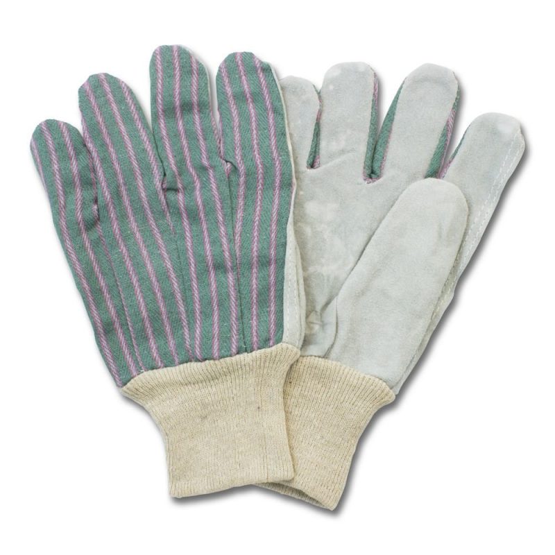 Men's, Clute Cut, Green, Knit Wrist, Economy Grade Glove (1 Dozen)
