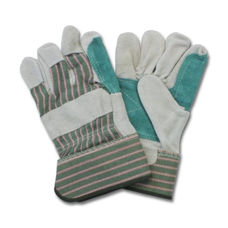 Reinforced Double Palm, Rubberized 2-1/2" Safety Cuff Glove (1 Dozen)