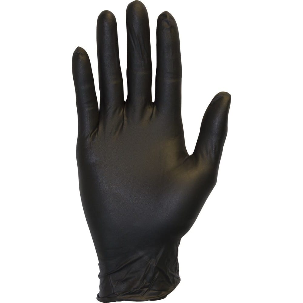 Small, 5 Mil, Black Nitrile, Powder Free Gloves, Non-Medical (100 Per Box, 10 boxes Per Case) - Image 2