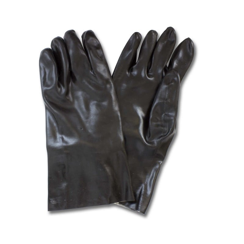 PVC, Interlock, Semi-Rough, Black, Economy Single Dipped (1 Dozen)