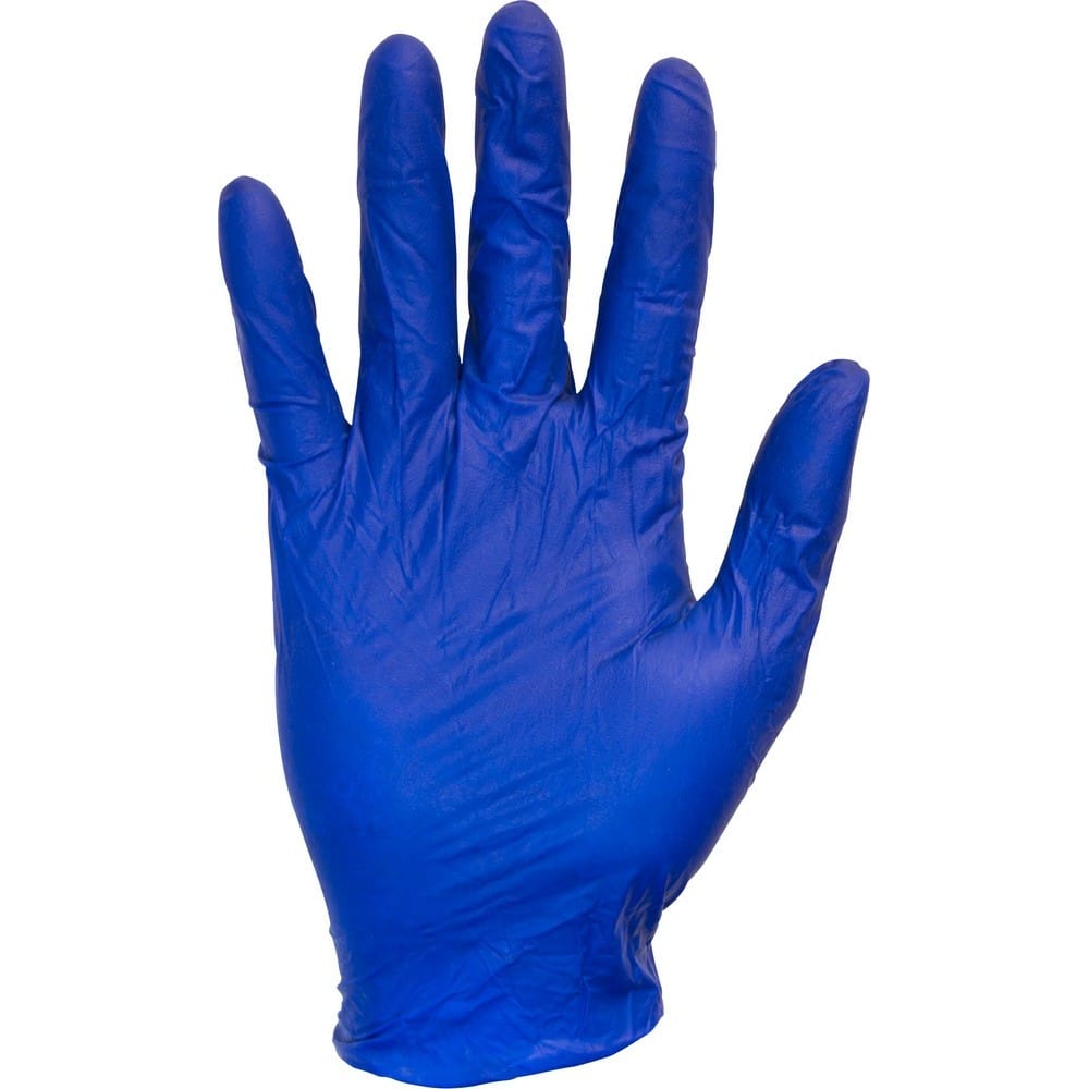 Small, 13 Mil Blue, Powder Free Latex Gloves (50 Per Box, 10 Box Per Case)
