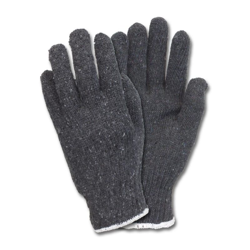 Men's, Gray Medium Weight Cotton Polyester String Knit (1 Dozen)