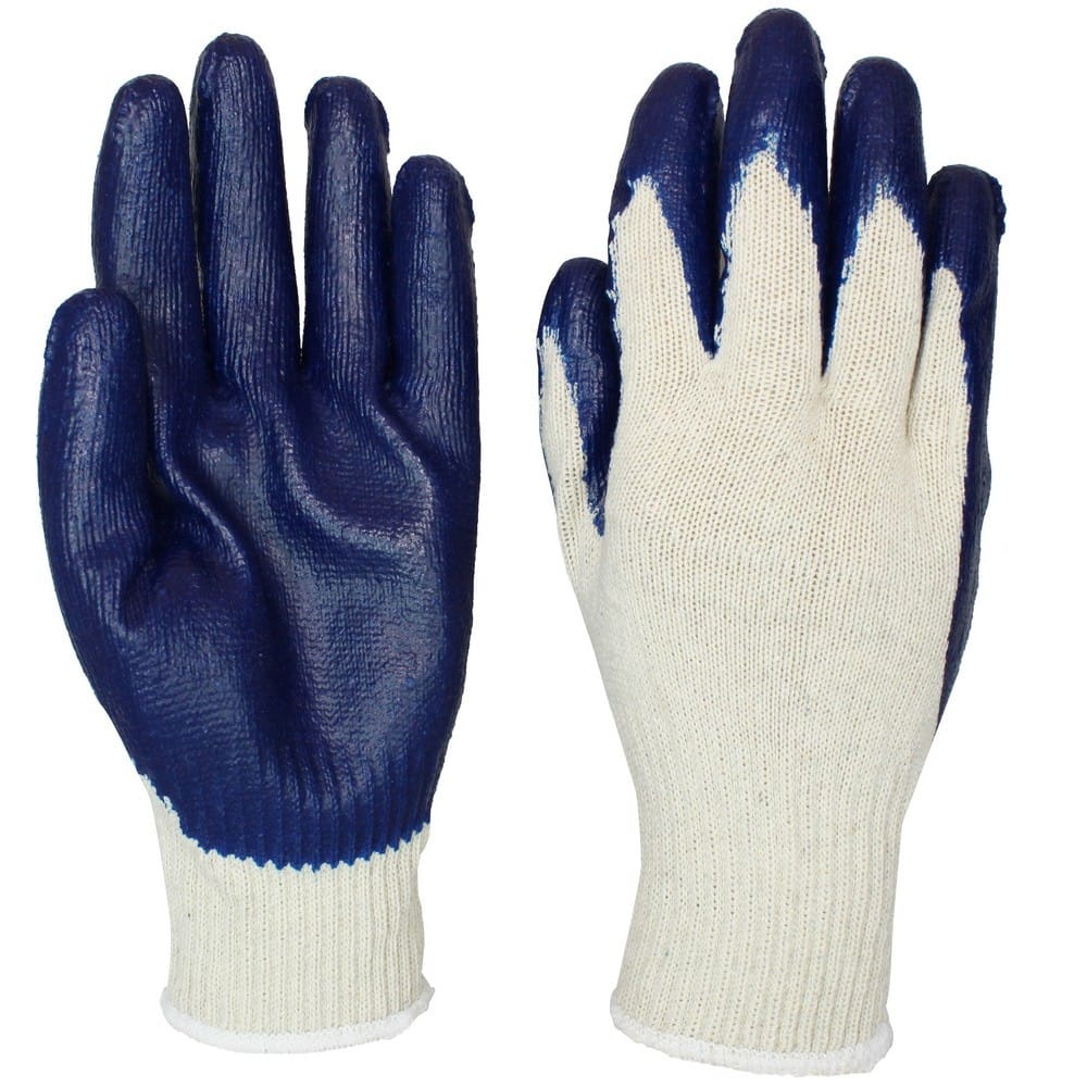 Men's, Blue Latex Coated String Knit (1 Dozen)