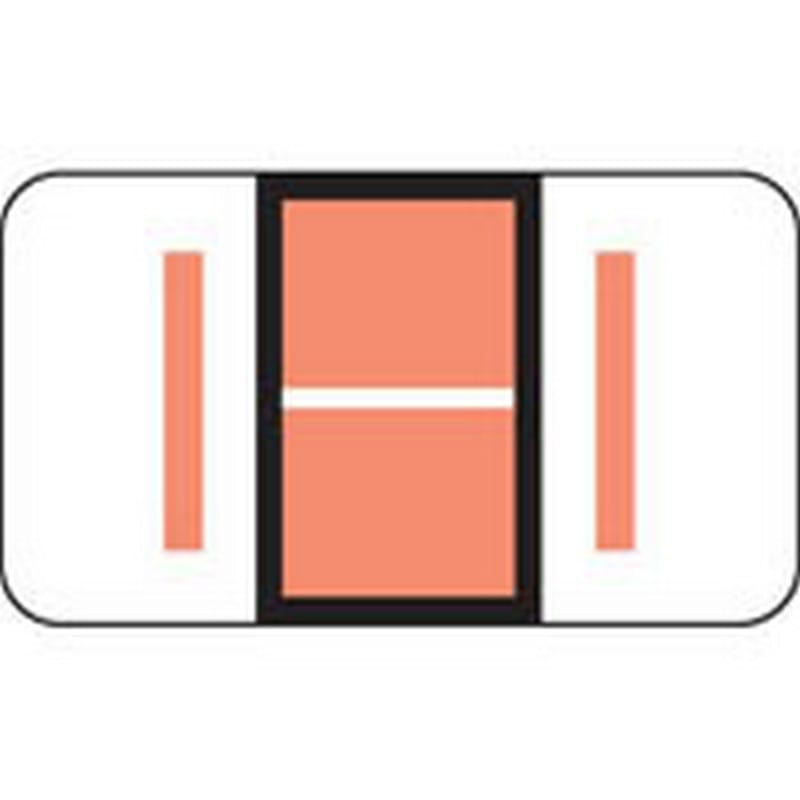 Jeter Compatible "I" Labels, Polylaminated Stock, 15/16 " X 1-5/8" Individual Letters - Roll of 500