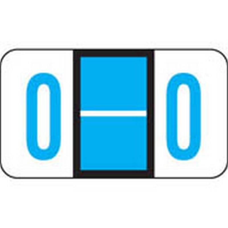 Jeter Compatible "O" Labels, Polylaminated Stock, 15/16 " X 1-5/8" Individual Letters - Roll of 500