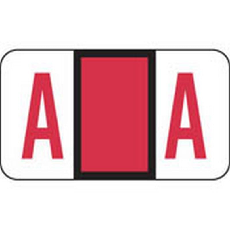 Jeter Compatible Labels, Polylaminated Stock, 15/16 " X 1-5/8" Individual Letters - Roll of 500