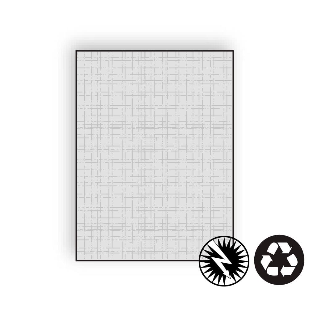 Letterhead, 8-1/2" x 11", 24#, Recycled, Gray, Acid Free, Linen Imaging Finish (Box of 500)