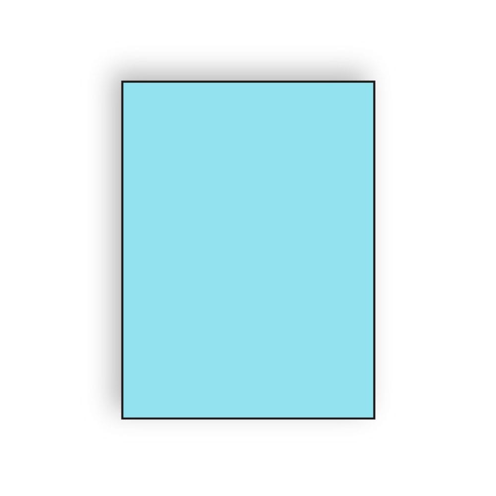 Letterhead, 8-1/2" x 11", 24#, Recycled, Blue Pastel Colored (Box of 500)