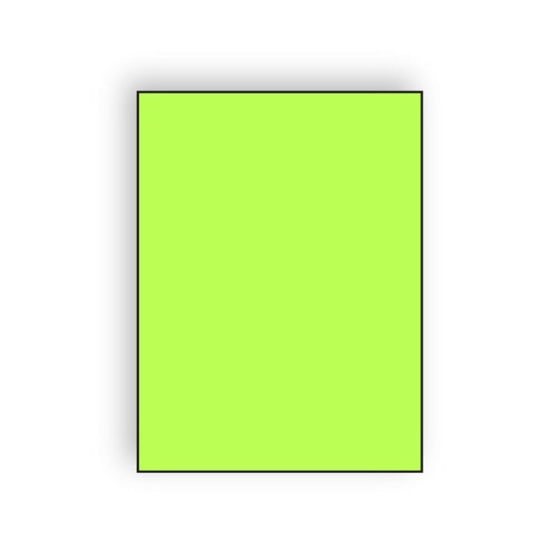 Letterhead, 11" x 17", 24#, Brightly Colored Lime, Acid Free (Box of 500)