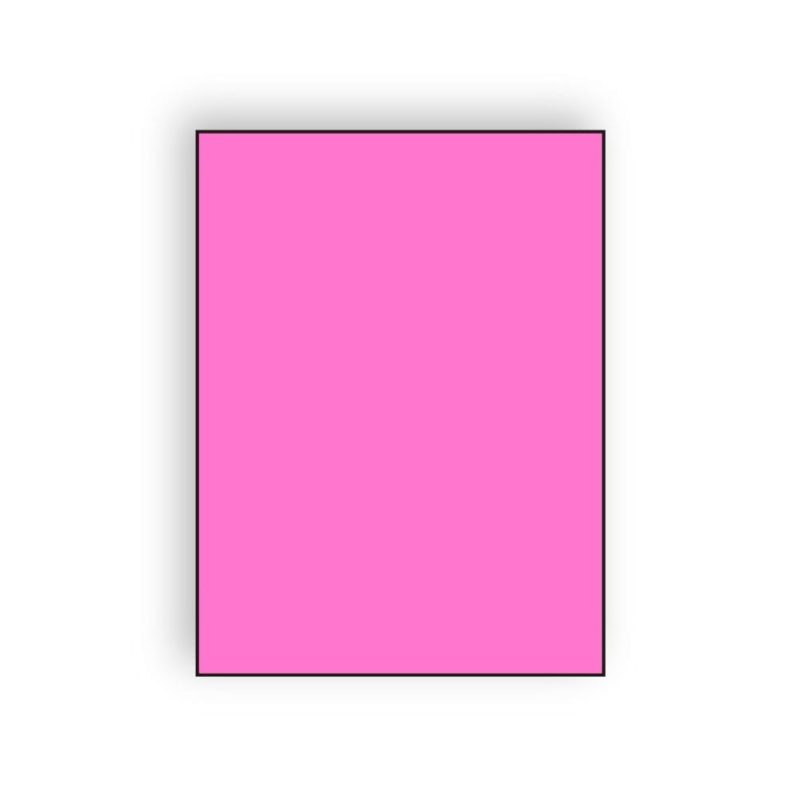 Letterhead, 8-1/2" x 11", 24#, Brightly Colored Pink, Acid Free (Box of 500)
