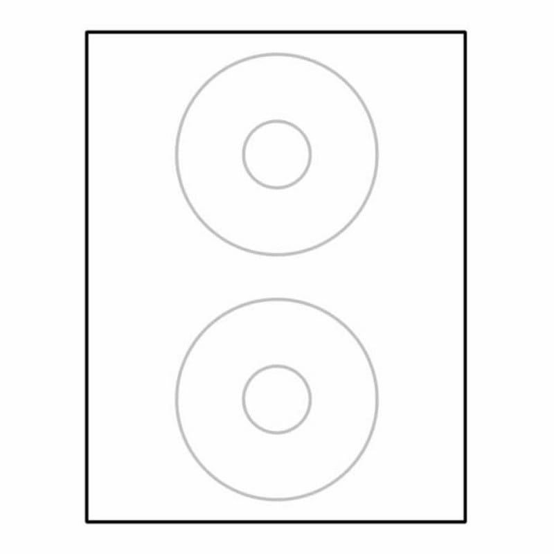 Laser Label Sheet, 4-1/2" x 4-1/2" Laser Finish, Flat Sheet and Pre-Die Cut Labels (Box of 100) - Image 2
