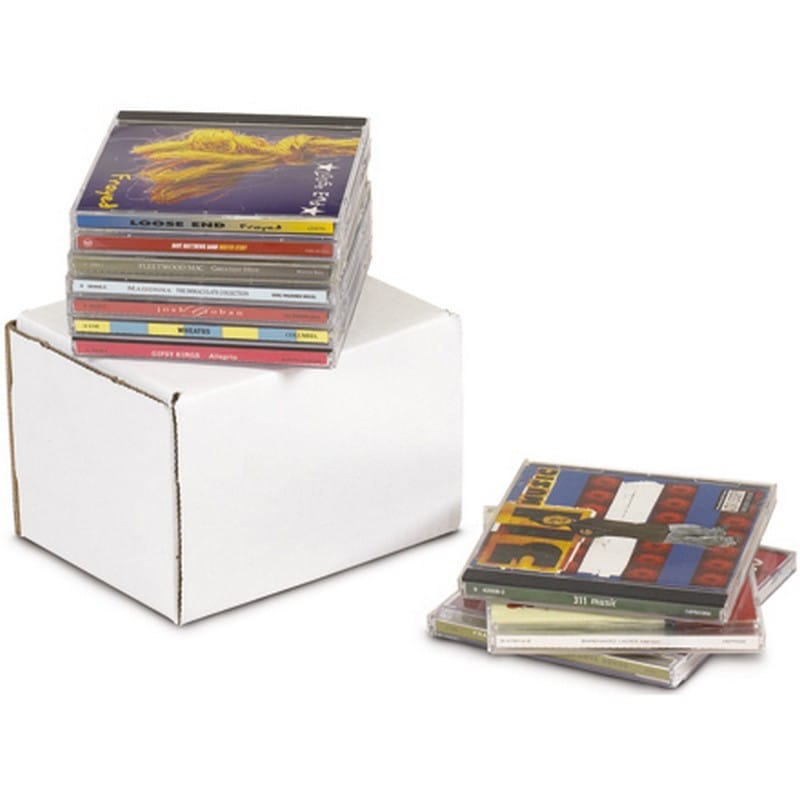 10 CD Capacity Corrugated Mailers (Box of 50) - Image 2