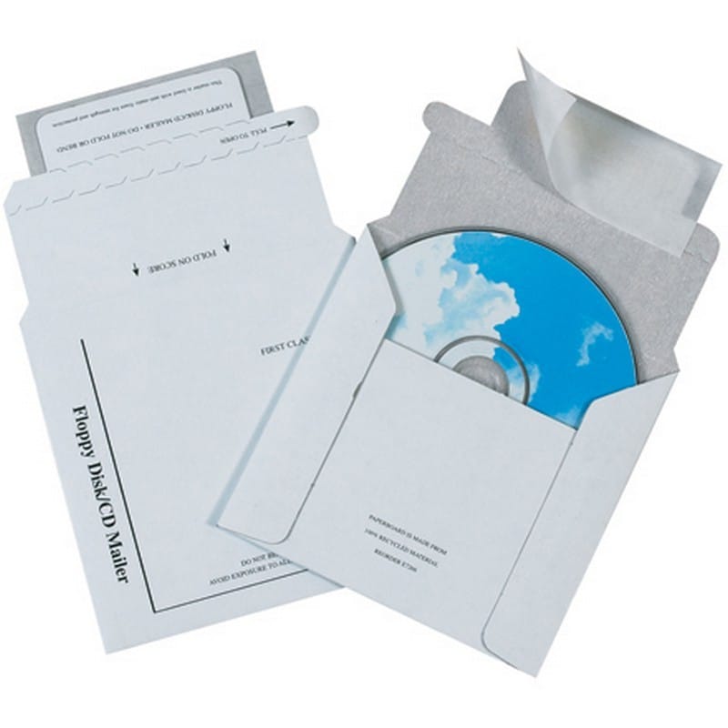 Foam Lined CD Mailers (Box of 100)