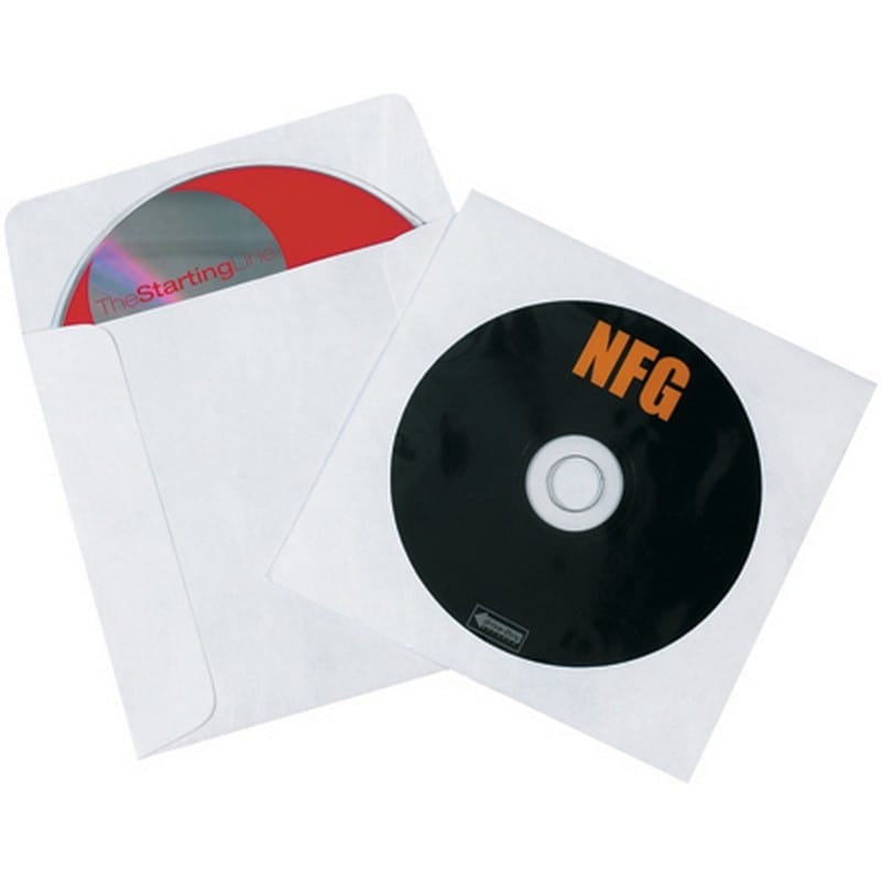 Tyvek Windowed CD Sleeves (Box of 500) - Image 2